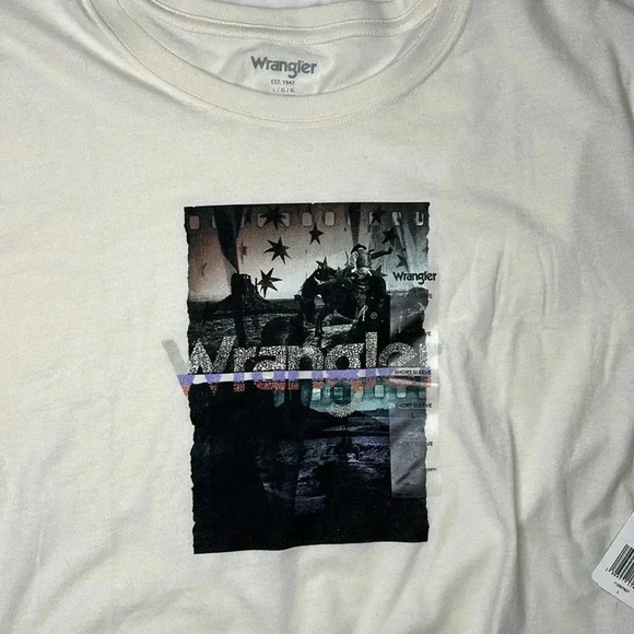 Wrangler Graphic Tee Size L NEW - Picture 2 of 4